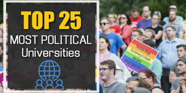 Top 25 Most Political Universities