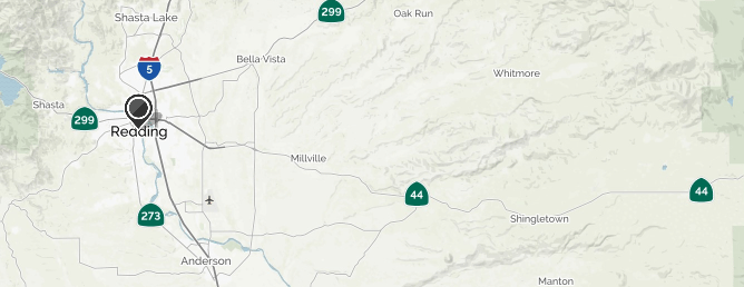 Shasta College Map